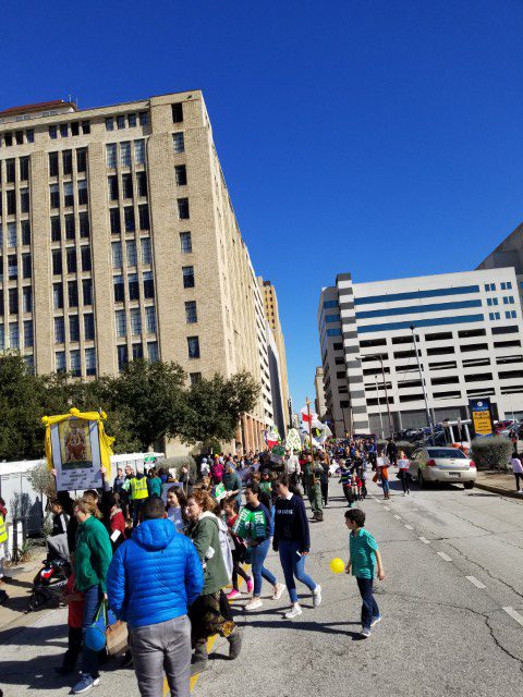 Dallas Pro-Life march